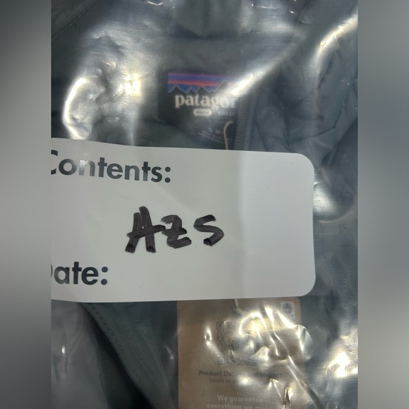 Patagonia Women's S Small Down Sweater Vest Puffer Puff Nouveau Green Grey NWT - Picture 8 of 8